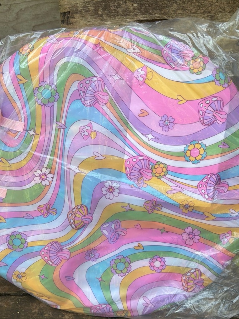 Dolls Kill technicolor dream pop up canopy